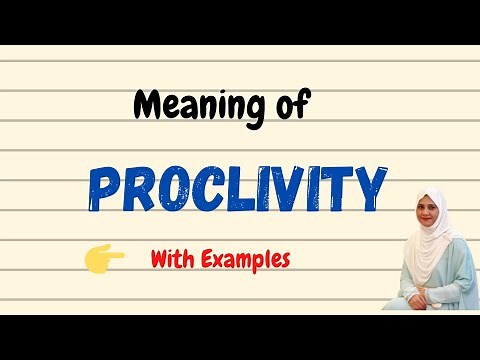 Daily vocabulary | Proclivity Meaning | Vocabgram