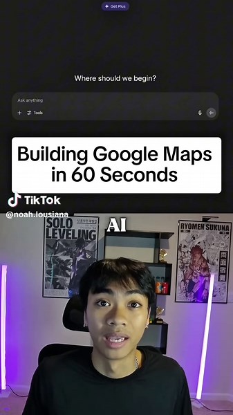Rebuilding Google Maps Using AI and No Code