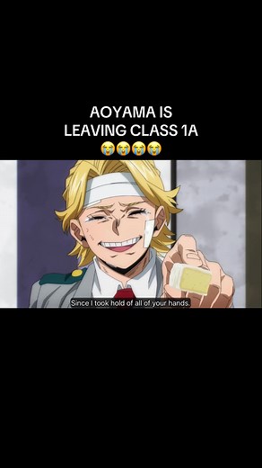 Aoyama Leaves Class 1A in My Hero Academia