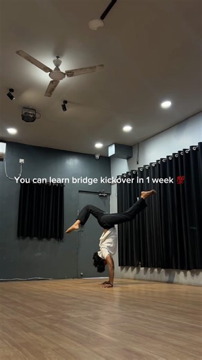 Bridge kickover Tutorial step by step | #calisthenics #tutorial #shorts