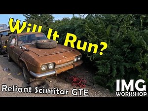 Will This Reliant Scimitar GTE Ever Run and Drive Again? | Reliant Scimitar | Part 1