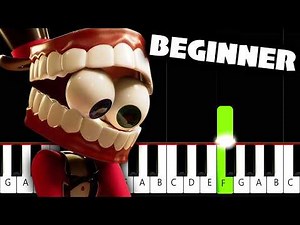 Running The Show (The Amazing Digital Circus) - BEGINNER Piano Tutorial