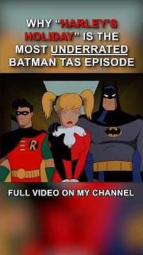 Why "Harley's Holiday" Is The Most Underrated Batman TAS Episode #harleyquinn #dccomics #shorts