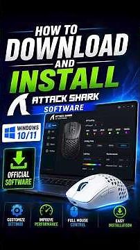 Install Attack Shark Software on Windows 10/11 🚀