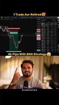 Gold 4k Pips EMA Strategy😱🔥| The Funded Room | Mayank Raj 🔴 #trading #gold #money #trending #viral
