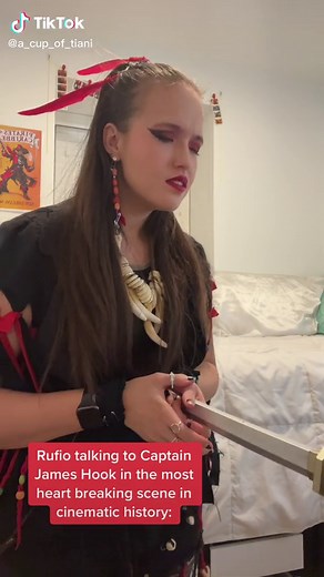 Rufio's Heartbreaking Scene in Hook: A Cosplay Tribute