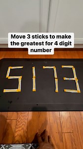 205K views · 275 reactions | Greatest 4 digit only #numberpuzzle #tips #challenge #brainteaser #puzzle | Filipinokulokoyreels | Facebook