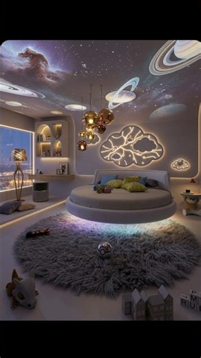 Dreamy Galaxy Bedroom Transformation | Space Theme Aesthetic Room.