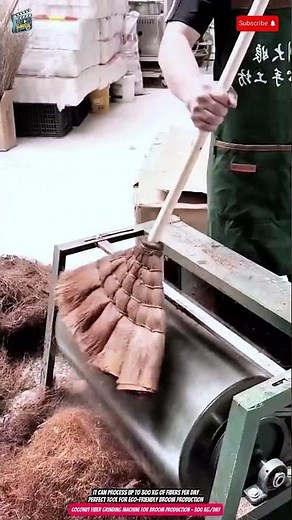 Coconut Fiber Grinding Machine for Broom Production – 300 kg/Day