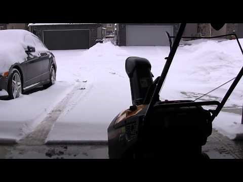 Unboxing and Assembling a Poulan Pro PP521ES Snowblower with Quickie Demo