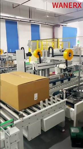 Automatic Tapping & Palletizing Line | Box Sealing + Stacking