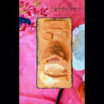 I turned a tissue box into a MASK. (Papier-mâché magic)#PapierMache #MaskArt