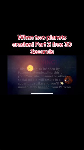 When two planet crashed Part 2 ##solarbals##theia##earth##twoplanetscrashed##venus