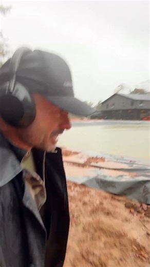 ‼️Pond Spillway Busted Open!! #pond #flood #waterfall #aquarium #aquascape Jake Shaw | John McDonald