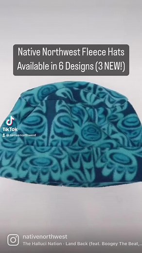 Native Northwest Fleece HatsAre they a beanie? Are they a hat? Whatever you want to call them they are absolutely adorable. With 6 Indigenous designs and 2 sizes (M-L, and L-XL) each to choose from, we have one for everyone. These hats conveniently pair with our Fleece Capes.Check out our 2022 Fall Fashion Features https://www.nativenorthwestselect.ca/new/features (Link in Bio)#fleecehat #fleecehats #fallfashion2022 #indigenousart #indigenousartist #indigenousartists #indigenouscanada #indigenou