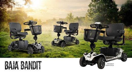 Pride BAJA Bandit Mobility Scooter (BA140)
