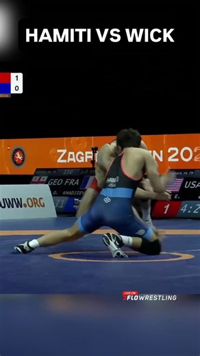 DJ Hamiti took out Evan Wick in a back and forth battle at the Zagreb Open 🔥🔥🔥 | FloWrestling