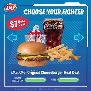 Delicious $7 Meal Deal options for the win! They’re so evenly matched it’s hard to call…but who you got? 👇 | Dairy Queen