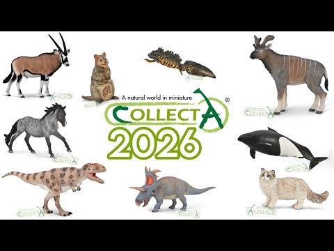 CollectA 2026 - Wild Life | Farm Time | Horse Country | Prehistoric World | Little Wonders