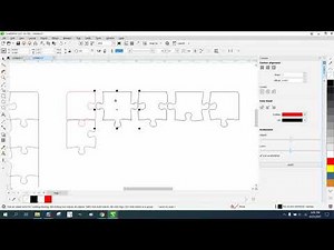 Corel Draw Tips & Tricks Jigsaw Puzzle Generator Part 3 Kerf