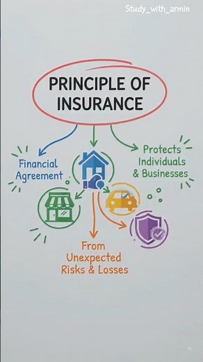 📚 Principle of Insurance made easy!Learn the basics of insurance in a simple and easy way.#viral