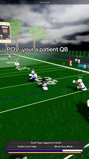 Quarterback Skills Showcase in High School Football