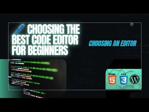 Choosing the Perfect Editor for Web Design in 🚀