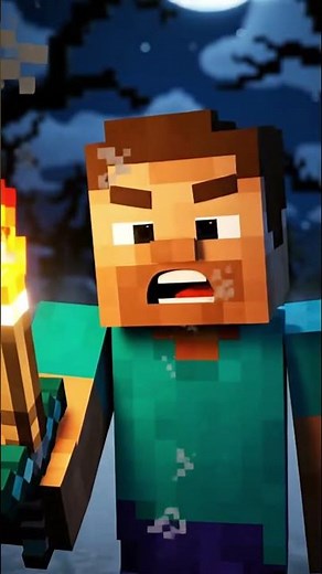 Minecraft Skeleton Dance Battle – Steve Joins the Creepy Party! #minecraft #minecraftanimation