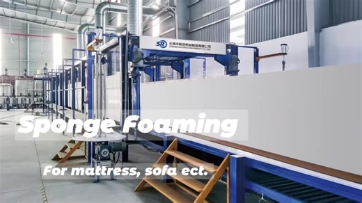 Foam Machinery Polyurethane Sponge Production Line