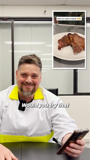 Farmers Pick on Instagram: "WARNING: EXTREME COOKING CRIMES AHEAD! 🚨⁠ ⁠ We made our Head Butcher Jeff watch some of the worst cooking fails and let’s just say… they’re not pretty 😬⁠ ⁠ Want some actual high-quality meat? Add some of our grass-fed, butcher-quality cuts to your next Farmers Pick Fridge order - personally curated by Jeff himself 🥩⁠ ⁠ #cookingfails #reaction #fail #butchermeat #grassfed"