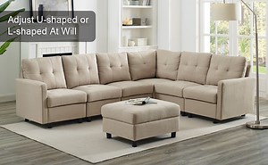 Watch How to install Modular Sectional sofa on Amazon Live
