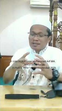 Bagaimana cara memilih Pemimpin dalam pandangan Islam. Ustz.Dr.H.Khairan M Arif.MA.