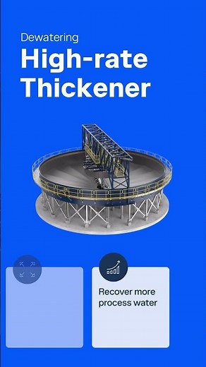 FLS High-rate Thickener | Maximise throughput and water recovery in mining