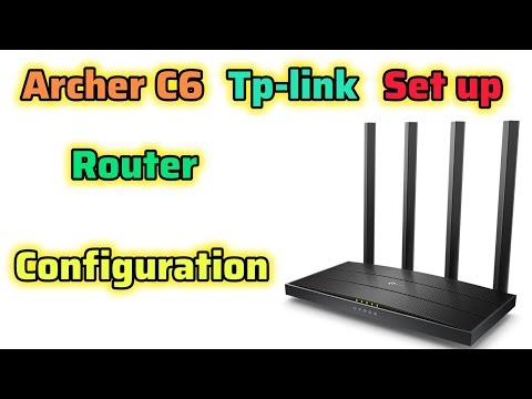 Tp-link Archer c6 router full configuration | How to set up tp-link Archer c6 | firmware upgrade