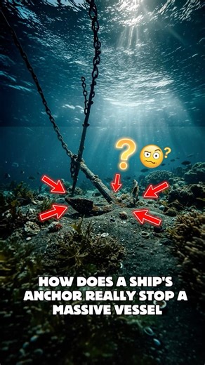 How Does a Ship Anchor Actually Work? ⚓ (It’s Not What You Think)”