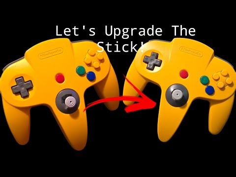 Upgrading The N64 Controller Stick! N64 Stick Replacement (NO SOLDERING REQUIRED)