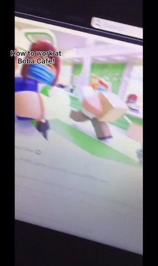 || First video! || credits: @thebobaworker || #Bobacafe #howtoworkatbobacafe #boba #roblox #fyp #viral || comment if you have any questions! ||