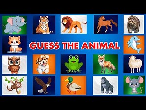 Guess the Animal by Sound! | Fun Learning Game | 20 Animal Quiz for Kids