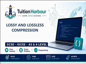 Lossy and Lossless Compression | Cambridge IGCSE Computer Science 0478