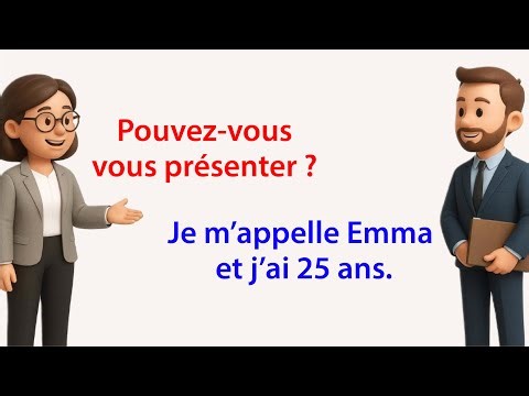 A Job Interview in French (A1–A2) | French for Beginners | Learn French Fast