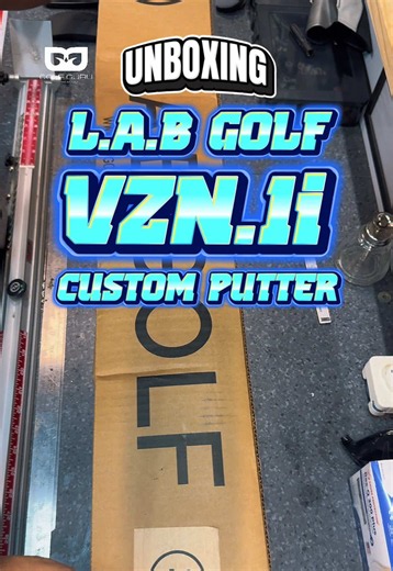 Looks different. Rolls different. Meet the L.A.B. Golf VZN.1i. Aim it. Roll it. Hole it. #GolfGuru #LABGolf #Putting #GolfTok #CustomFit