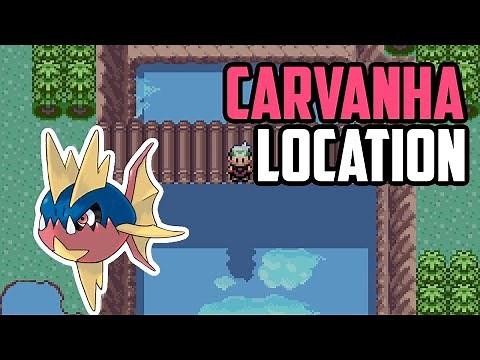 How to Catch Carvanha - Pokémon Emerald