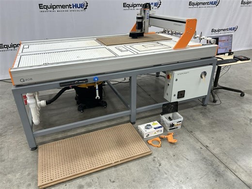 Stepcraft Q408 4' x 8' CNC Router w/ ATC Spindle & Vacuum Table - The Equipment Hub