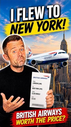 I Travel to New York City with British Airways... Worth the Price!?