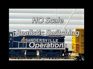 HO Scale ~ It's switching operations time! ~ My Sandersville Railroad