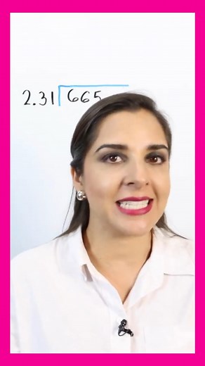 En este video te explico como realizar una división con punto decimal en el divisor 🧨😱 | Math2mekids