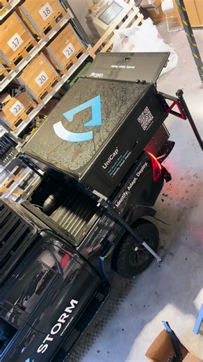 3…2…1… Off in minutes. Back on just as fast. That’s the advantage of RADS. You’re welcome. #rapidadaptanddeploysystem #rads #unicap #stormadapt #docklock #canopy #adaptability | STORM Adapt