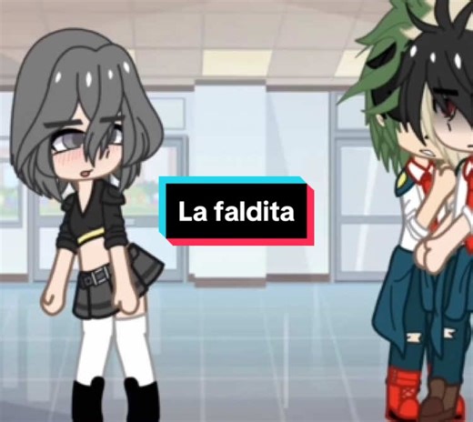 Edits de Bakudeku: La faldita en Gacha Club