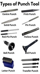 Types of punch tool used in Mechanical industries Mechanical Tools Knowledge in 6 Second