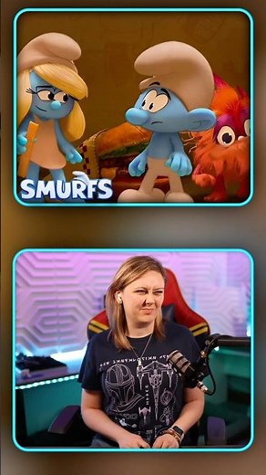 Food Delivery! 👀 Smurfs Trailer REACTION!
